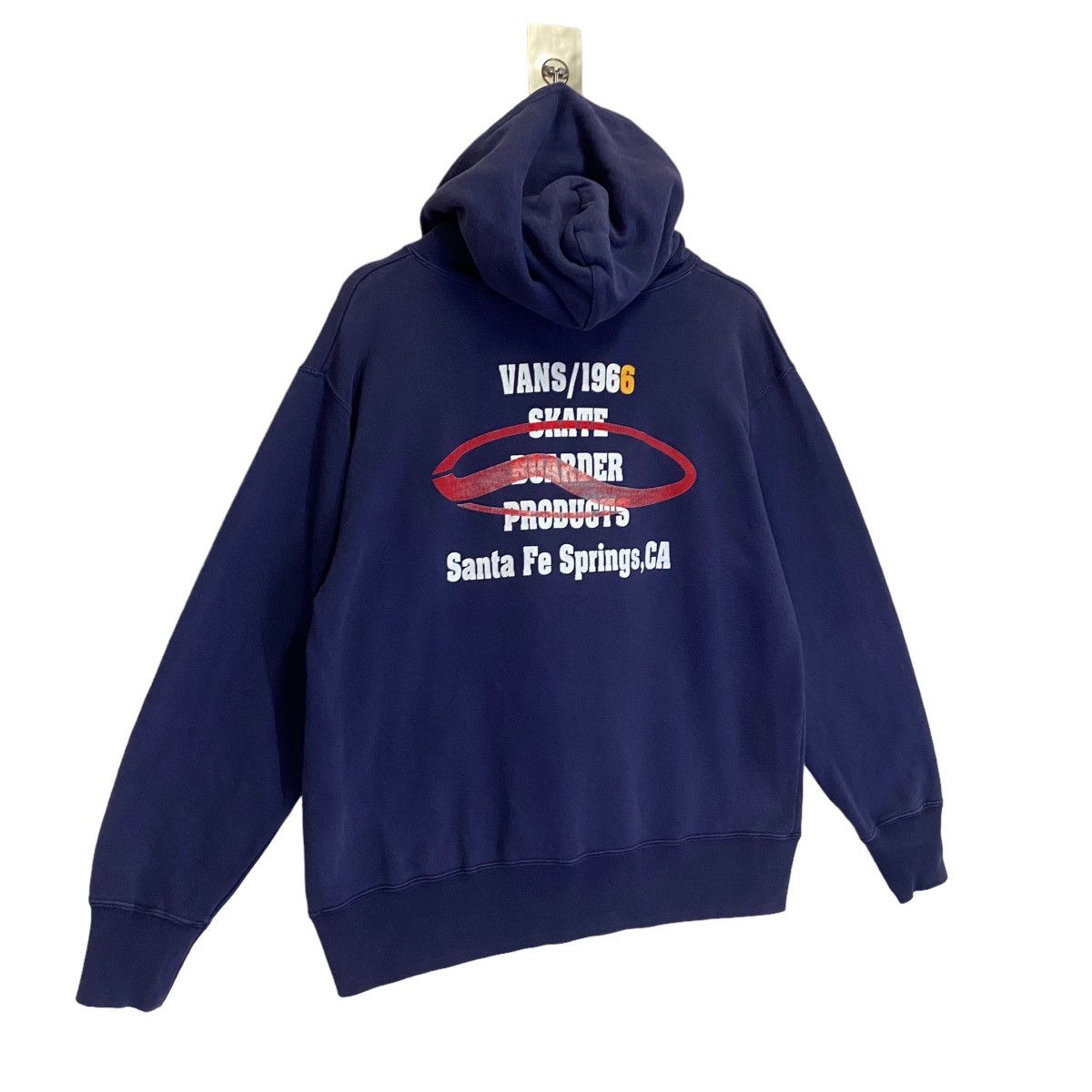 Quiksilver × Vans Vintage Van Big Logo Crewneck Hoodie Size M Size US M / EU 48-50 / 2 - 2 Thumbnail