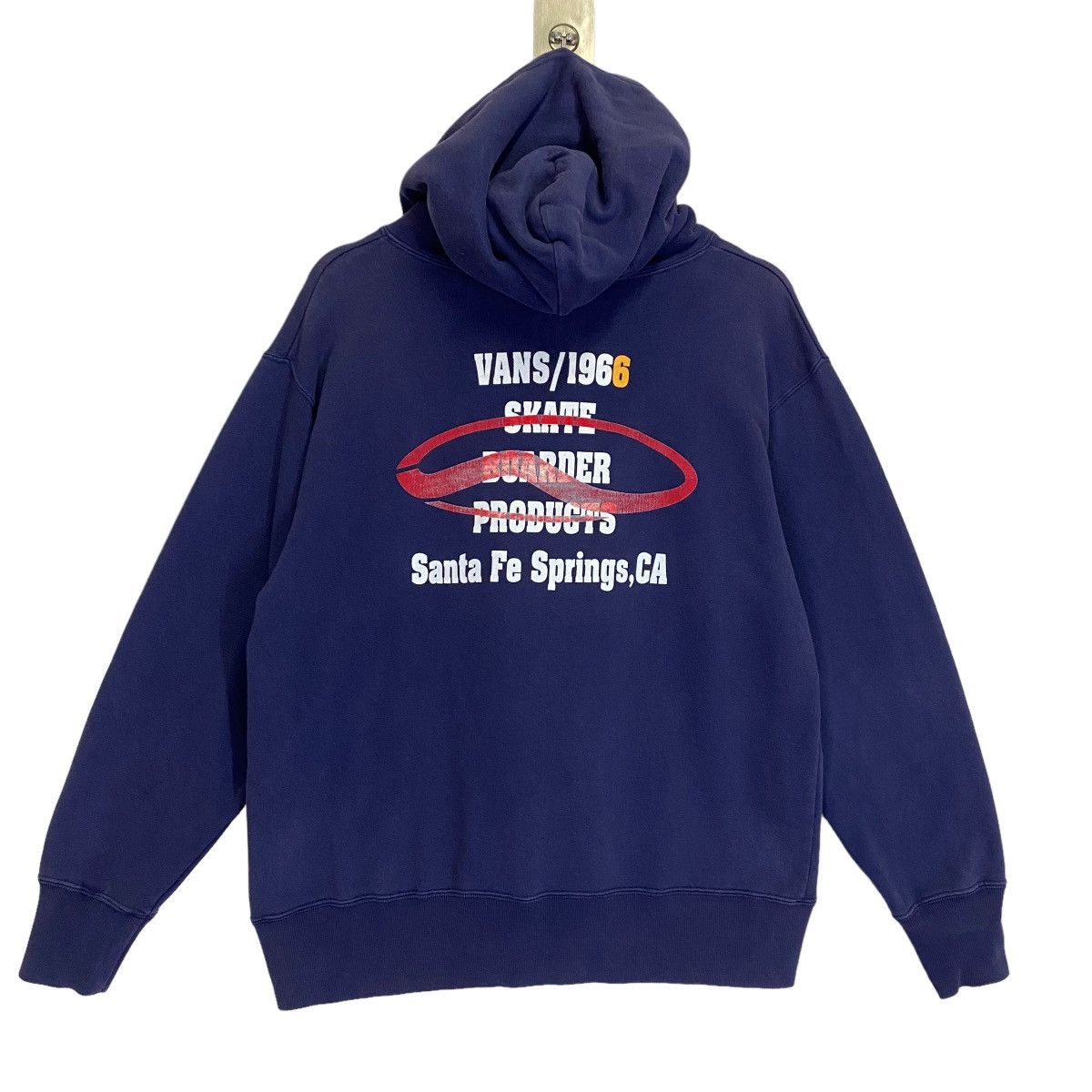 Quiksilver × Vans Vintage Van Big Logo Crewneck Hoodie Size M Size US M / EU 48-50 / 2 - 1 Thumbnail