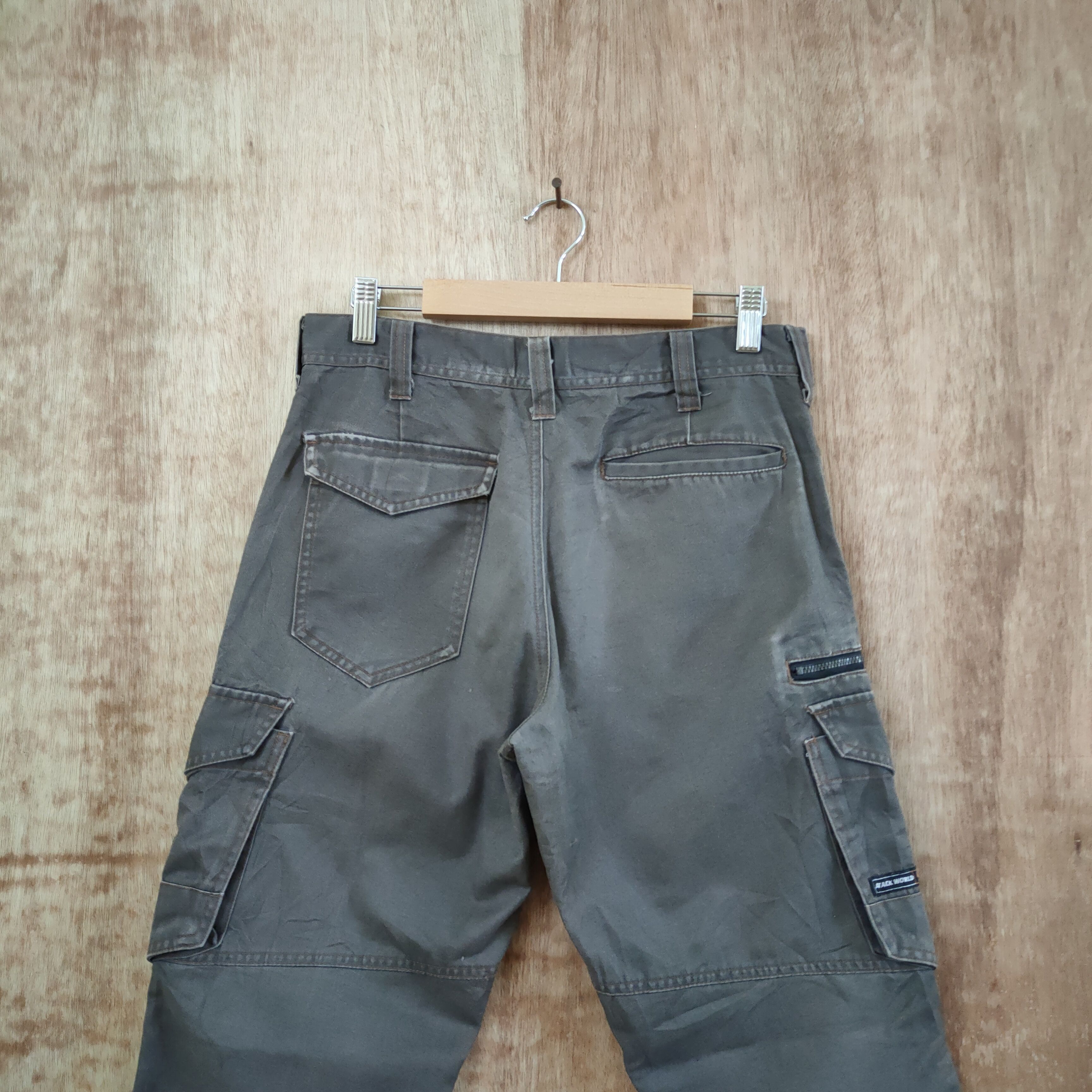 Japanese Brand JAPANESE BRAND VINTAGE CARGO PANTS DOUBLE KNEE STYLE Size US 29 - 9 Thumbnail