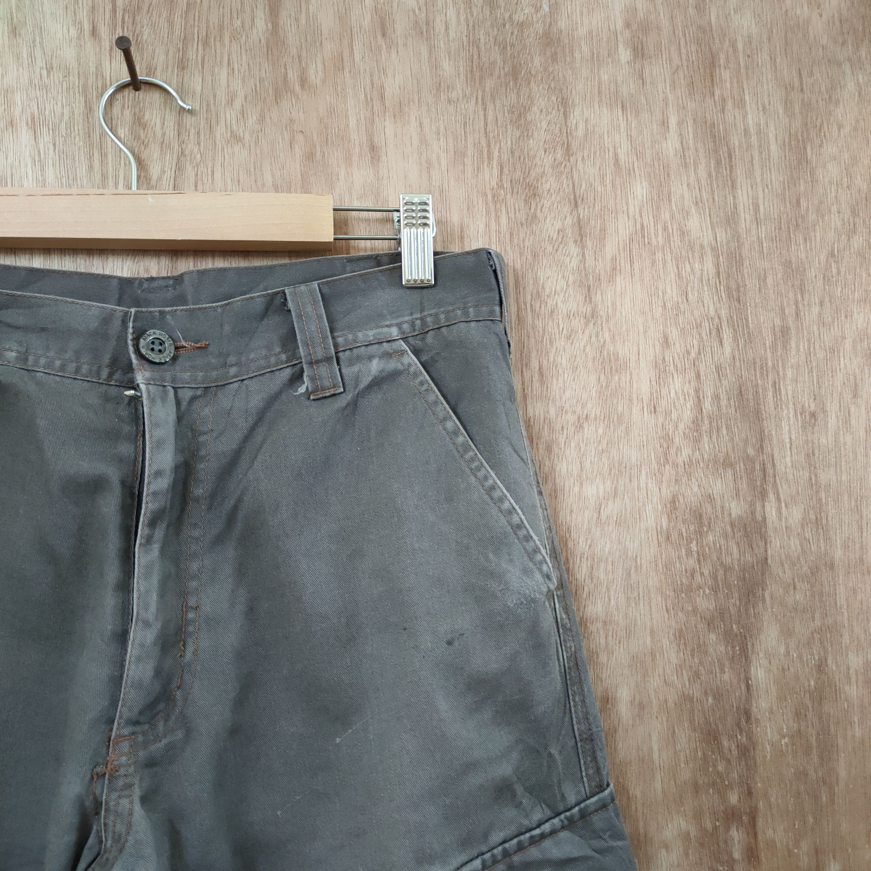 Japanese Brand JAPANESE BRAND VINTAGE CARGO PANTS DOUBLE KNEE STYLE Size US 29 - 4 Thumbnail