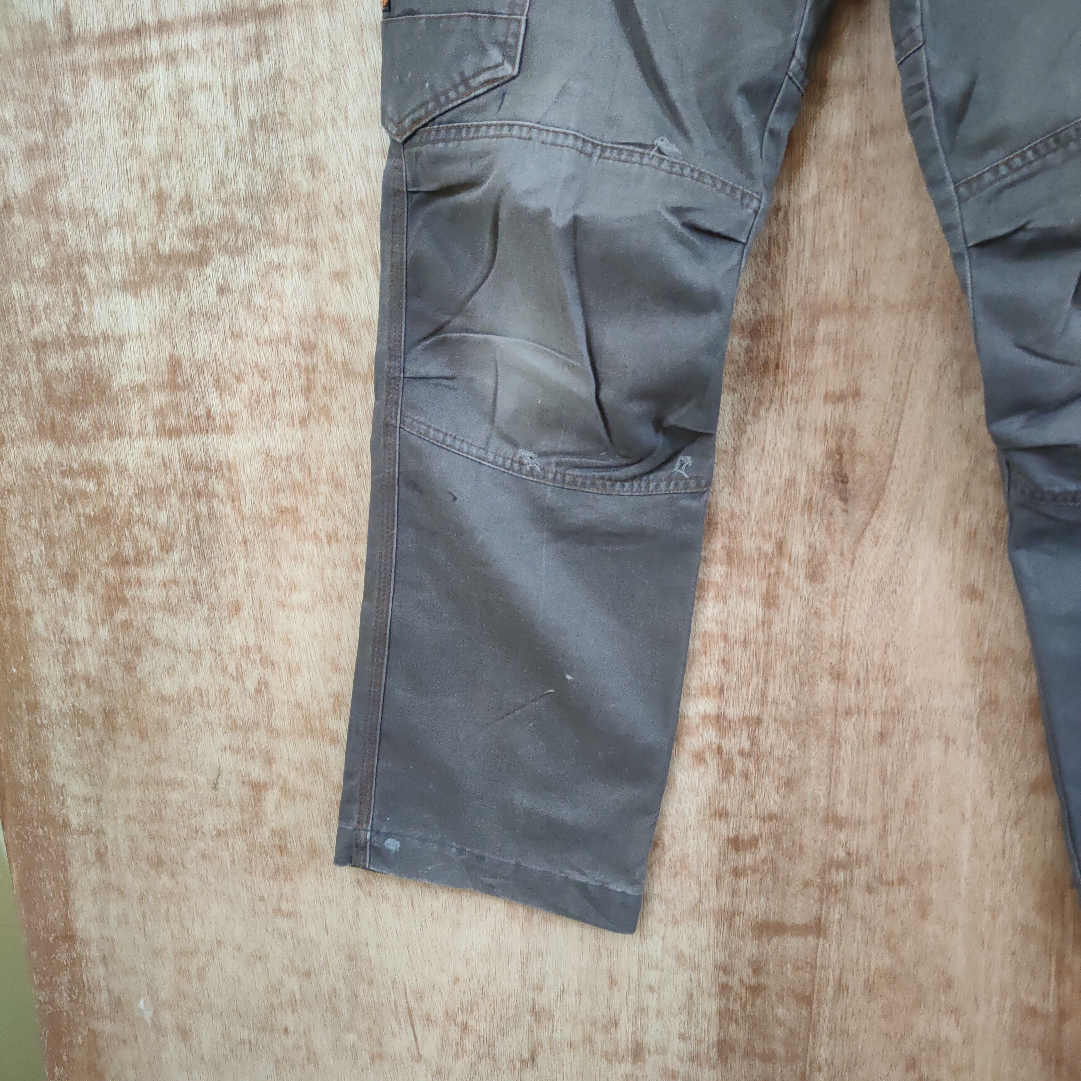 Japanese Brand JAPANESE BRAND VINTAGE CARGO PANTS DOUBLE KNEE STYLE Size US 29 - 6 Thumbnail