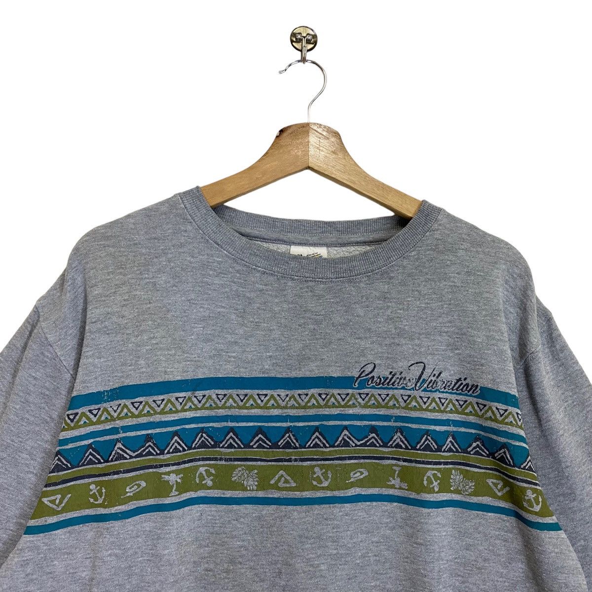 Vintage 90’s Piko Surf Hawaiian Longboard Wear Crewneck Sweatshirt Size US M / EU 48-50 / 2 - 6 Thumbnail