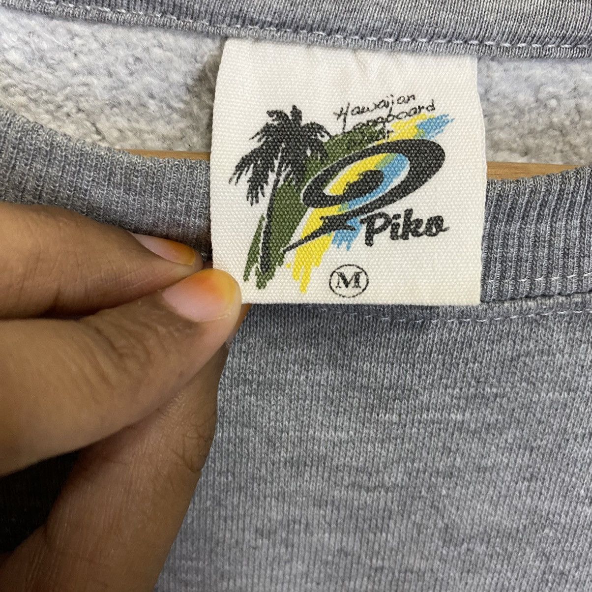 Vintage 90’s Piko Surf Hawaiian Longboard Wear Crewneck Sweatshirt Size US M / EU 48-50 / 2 - 9 Thumbnail