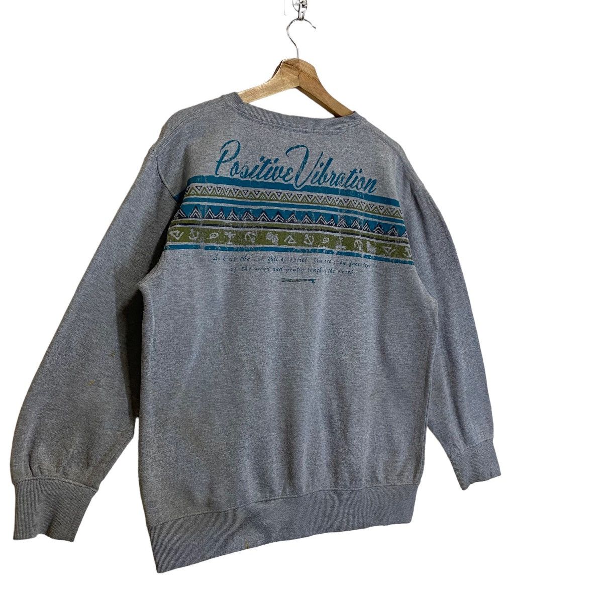 Vintage 90’s Piko Surf Hawaiian Longboard Wear Crewneck Sweatshirt Size US M / EU 48-50 / 2 - 3 Thumbnail