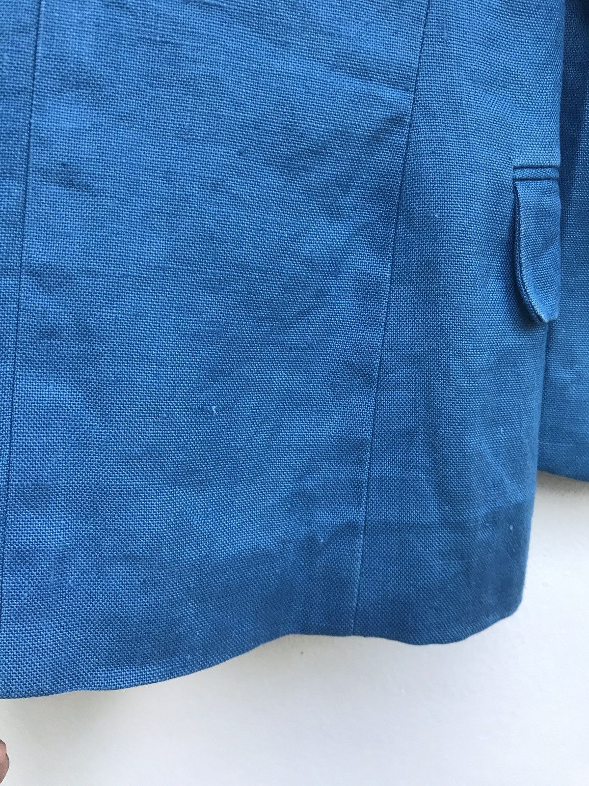 Comme des Garcons Vintage 80s Comme des Garçons Linen Double Breasted Coat Size US S / EU 44-46 / 1 - 10 Thumbnail