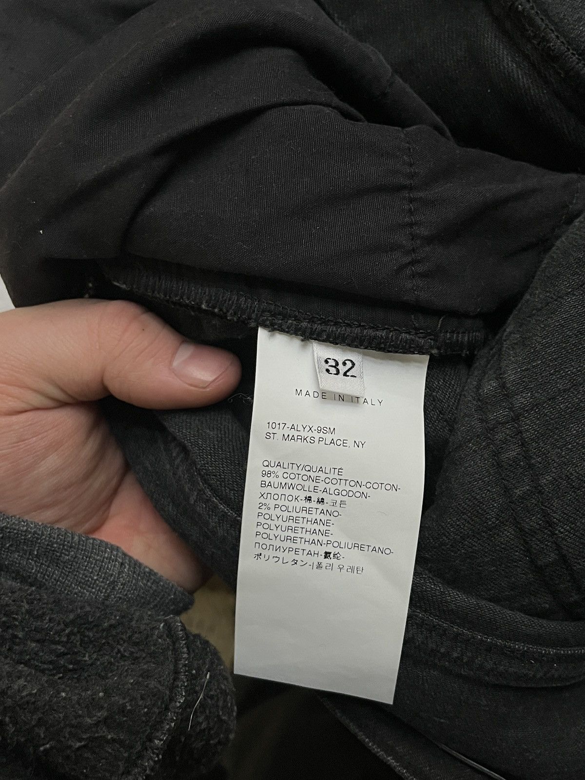 1017 ALYX 9SM × Alyx × Blackmeans Alyx X Blackmeans Shredded Plaid Jeans Size US 32 / EU 48 - 8 Thumbnail