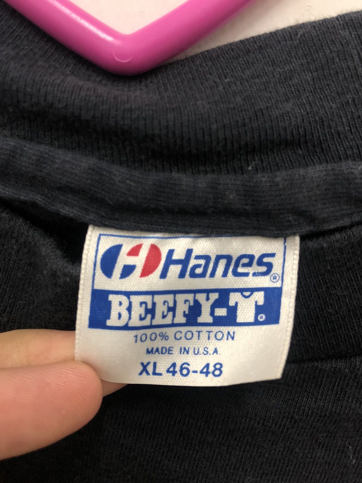 Vintage Rare 90s Vintage FIZZ FREAK Spell Out Hanes USA Tee Size US XL / EU 56 / 4 - 3 Thumbnail