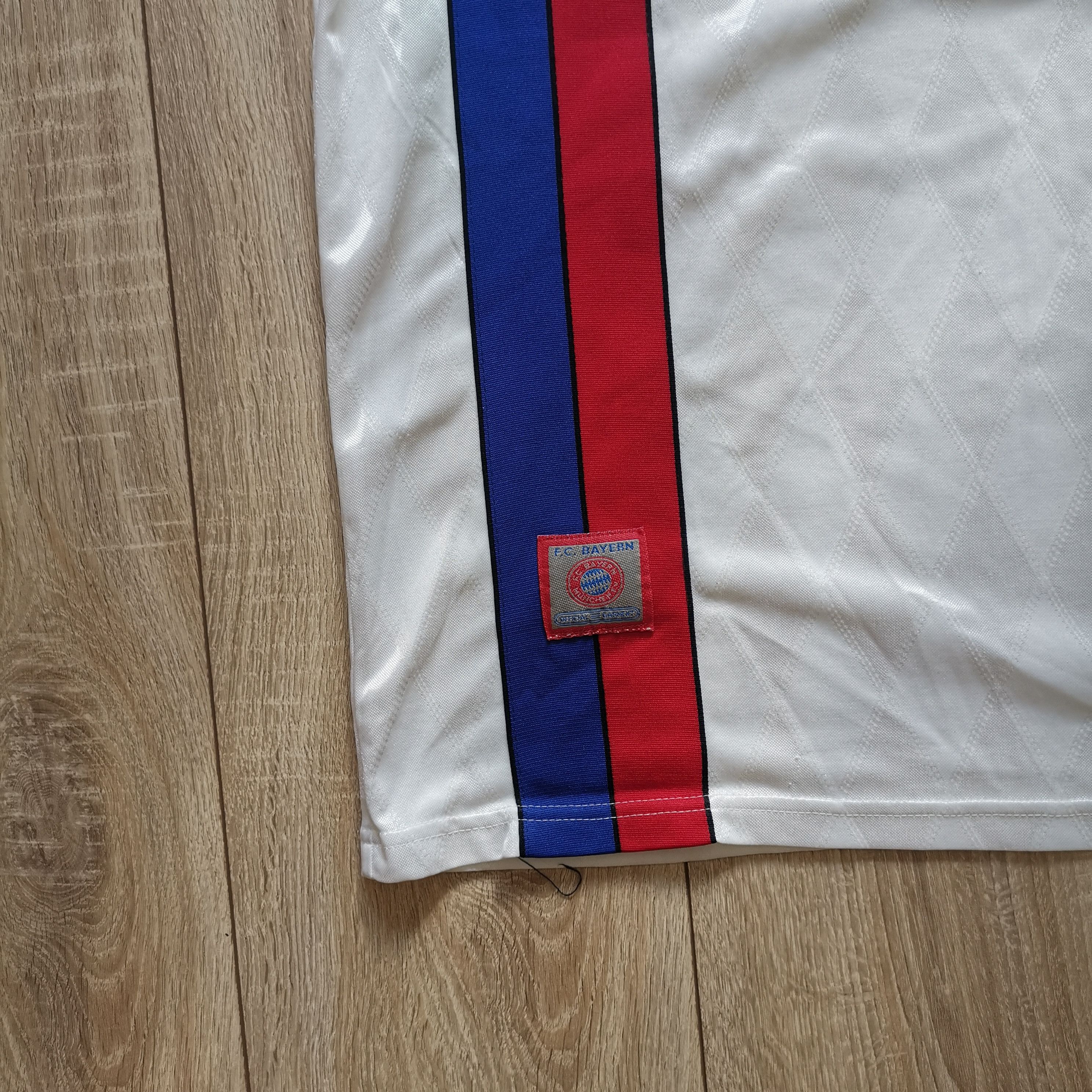 Adidas Adidas Bayern Munich 1995 1996 away soccer jersey football Size US XL / EU 56 / 4 - 4 Thumbnail