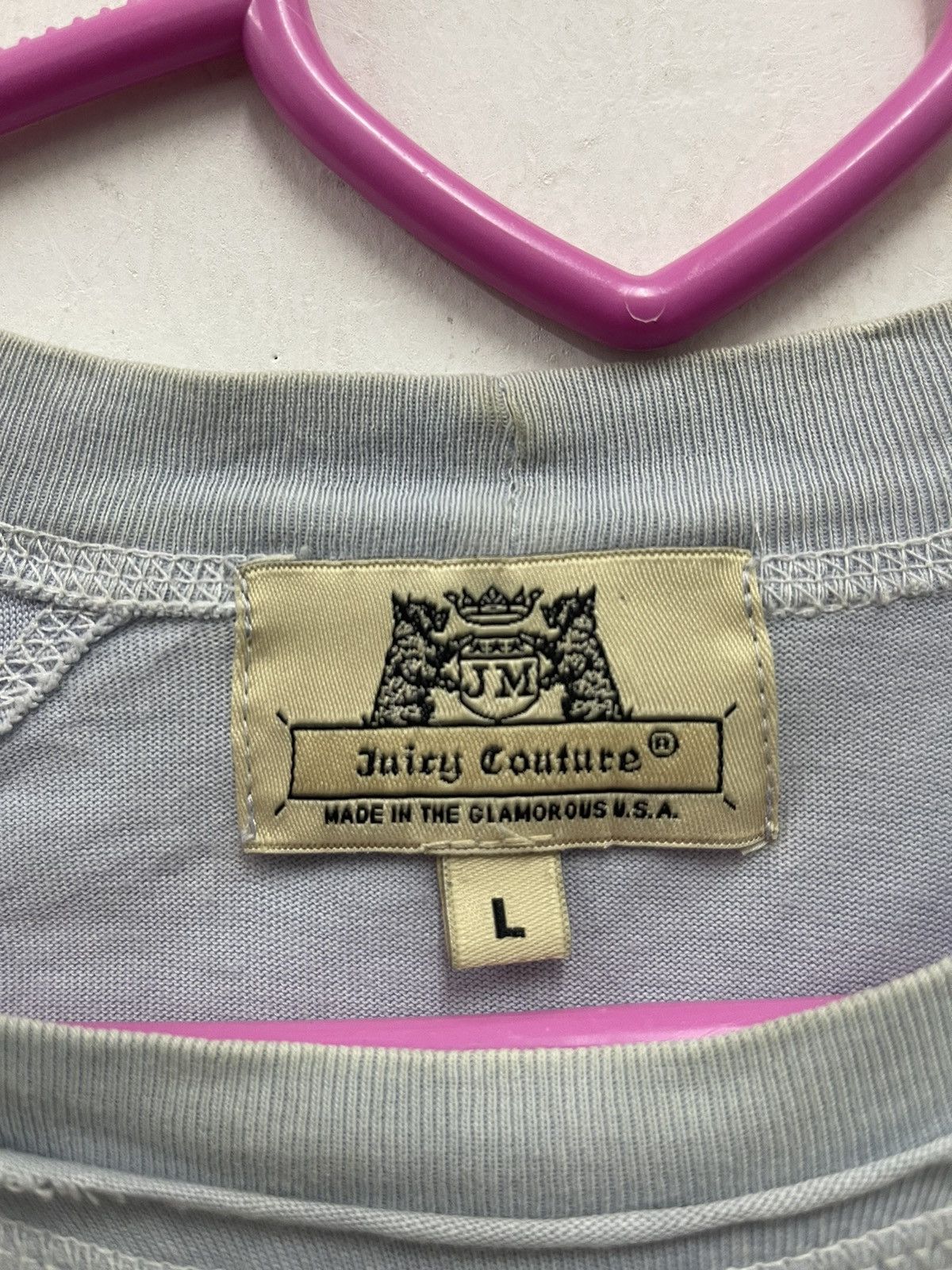 Juicy Couture Rare Vintage INFERNO JUICY COUTURE Long Sleeve Shirt Size US L / EU 52-54 / 3 - 3 Thumbnail