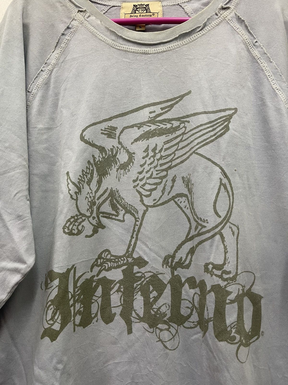 Juicy Couture Rare Vintage INFERNO JUICY COUTURE Long Sleeve Shirt Size US L / EU 52-54 / 3 - 2 Thumbnail