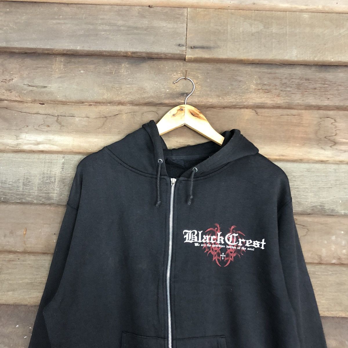 Japanese Brand PortArthur black Hoodies sweater #103B Size US L / EU 52-54 / 3 - 2 Thumbnail