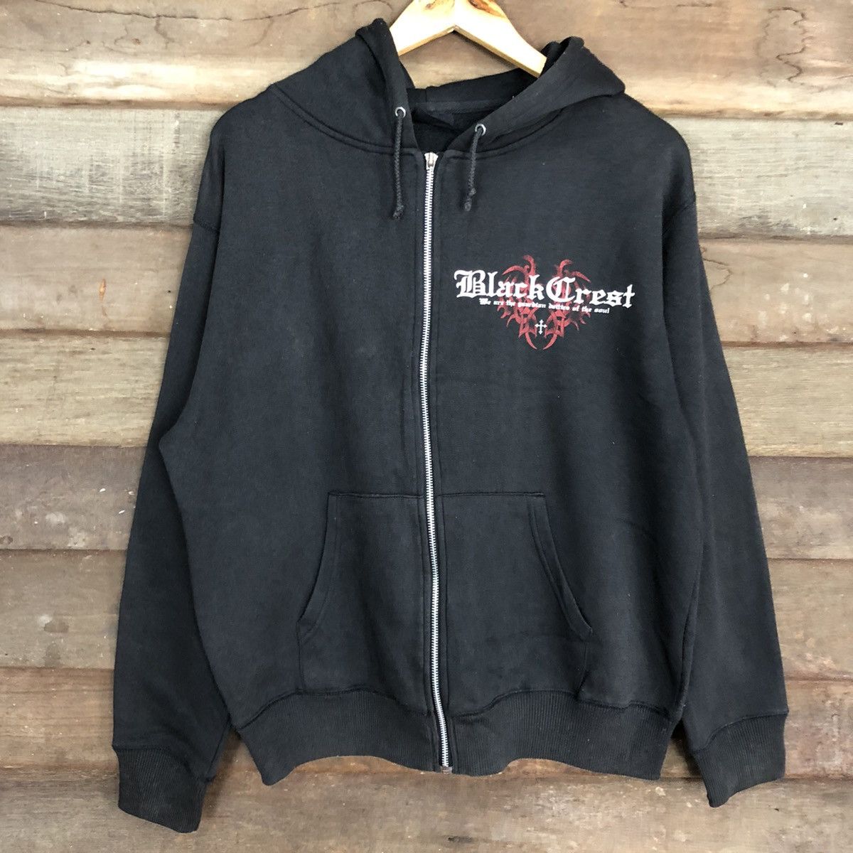 Japanese Brand PortArthur black Hoodies sweater #103B Size US L / EU 52-54 / 3 - 8 Thumbnail