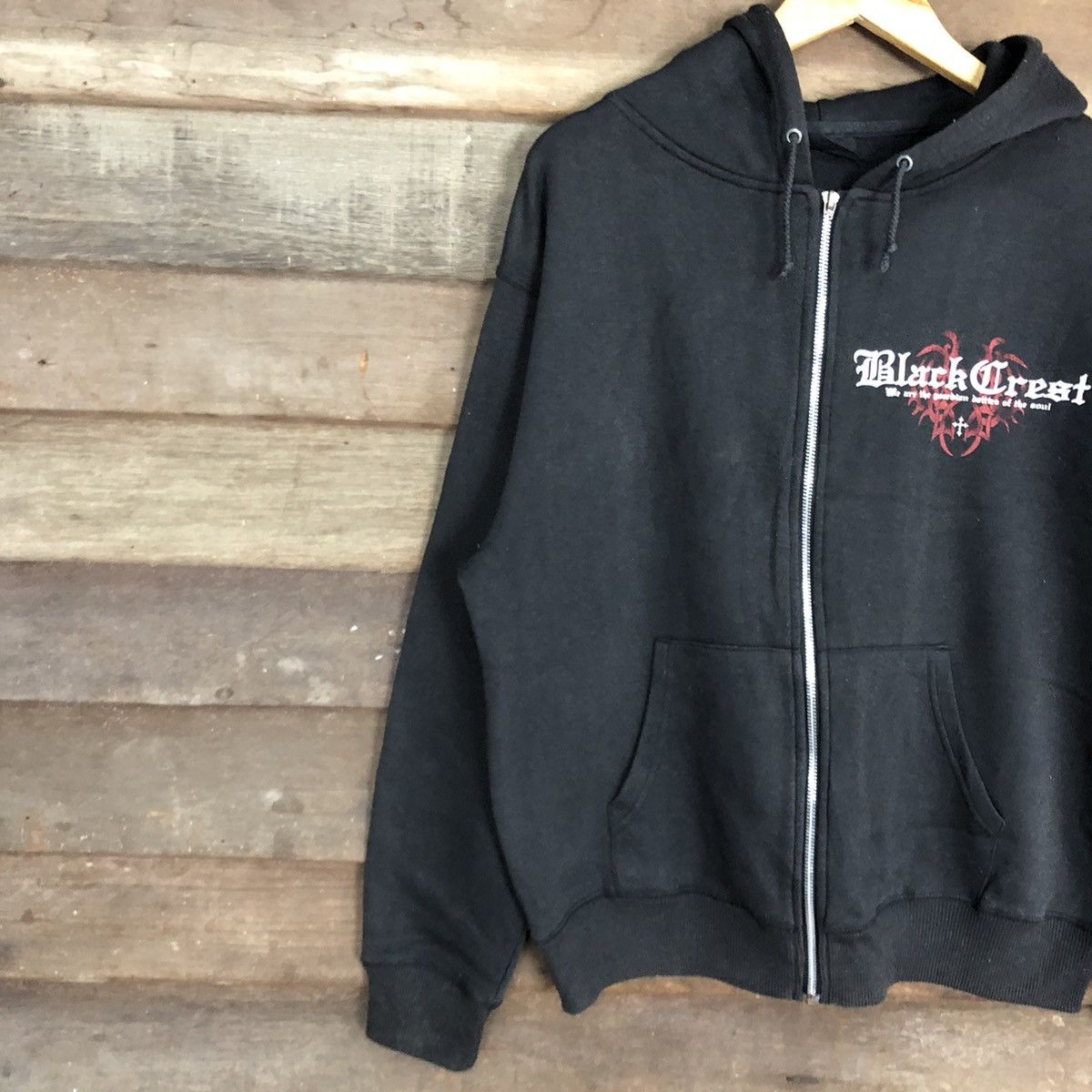 Japanese Brand PortArthur black Hoodies sweater #103B Size US L / EU 52-54 / 3 - 7 Thumbnail