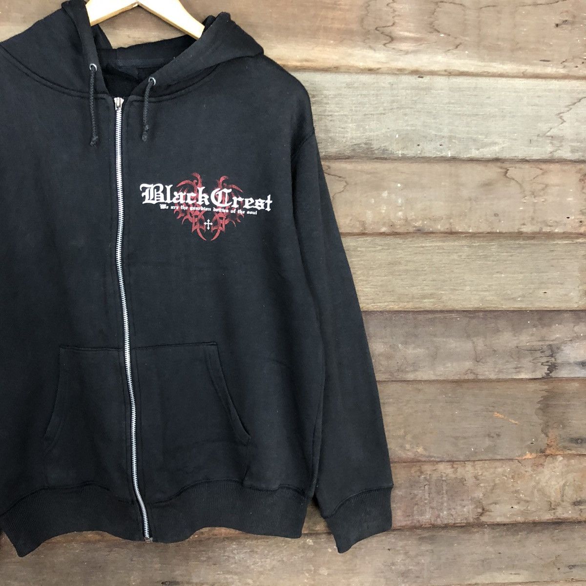 Japanese Brand PortArthur black Hoodies sweater #103B Size US L / EU 52-54 / 3 - 5 Thumbnail