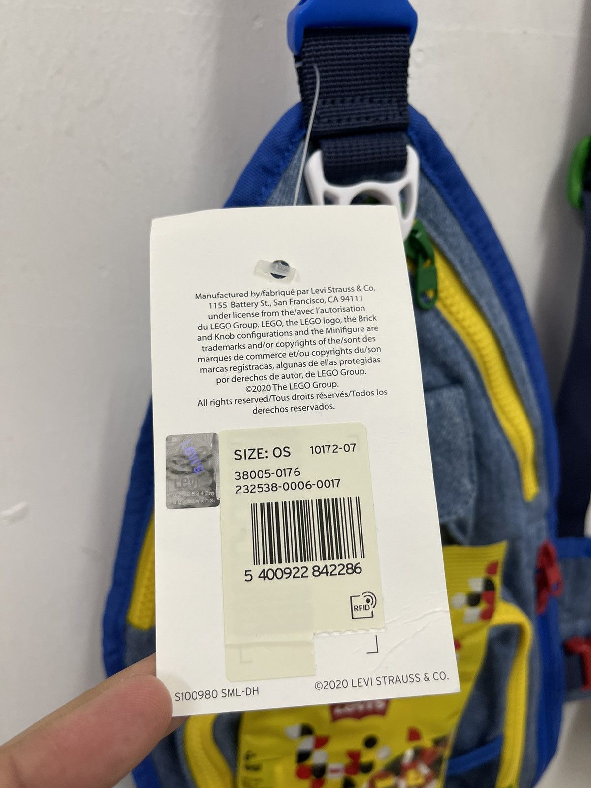 Levi's Rare LEVIS X LEGO Tactical Vest Size US M / EU 48-50 / 2 - 4 Thumbnail