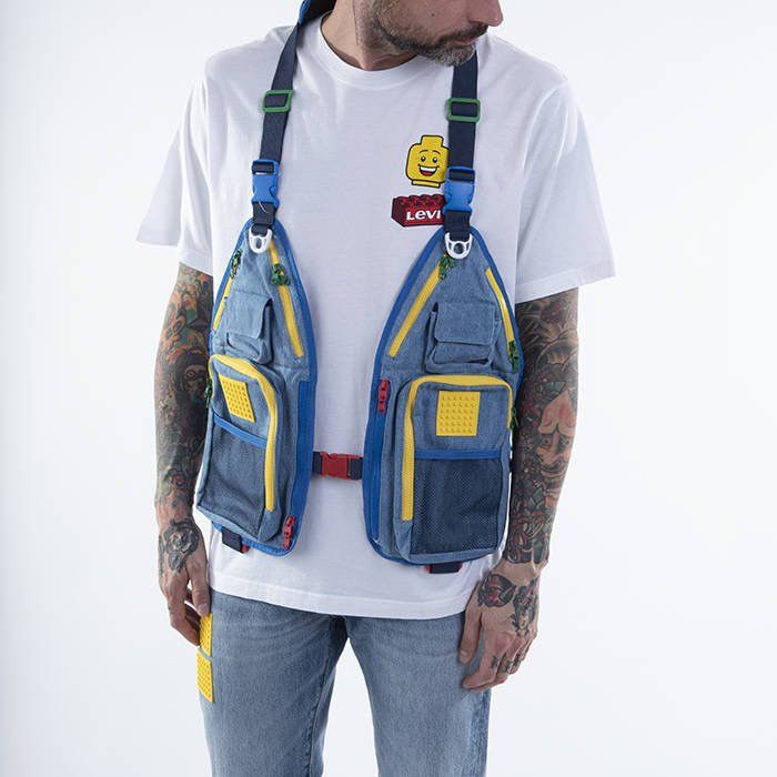 Levi's Rare LEVIS X LEGO Tactical Vest Size US M / EU 48-50 / 2 - 6 Thumbnail