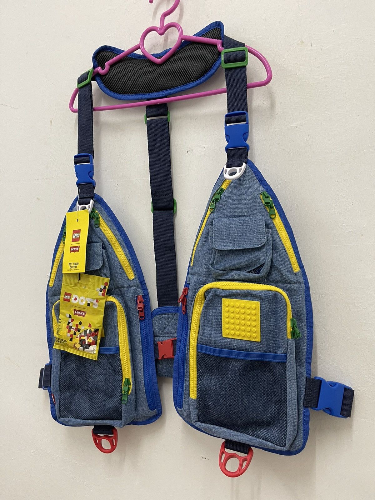 Levi's Rare LEVIS X LEGO Tactical Vest Size US M / EU 48-50 / 2 - 3 Thumbnail