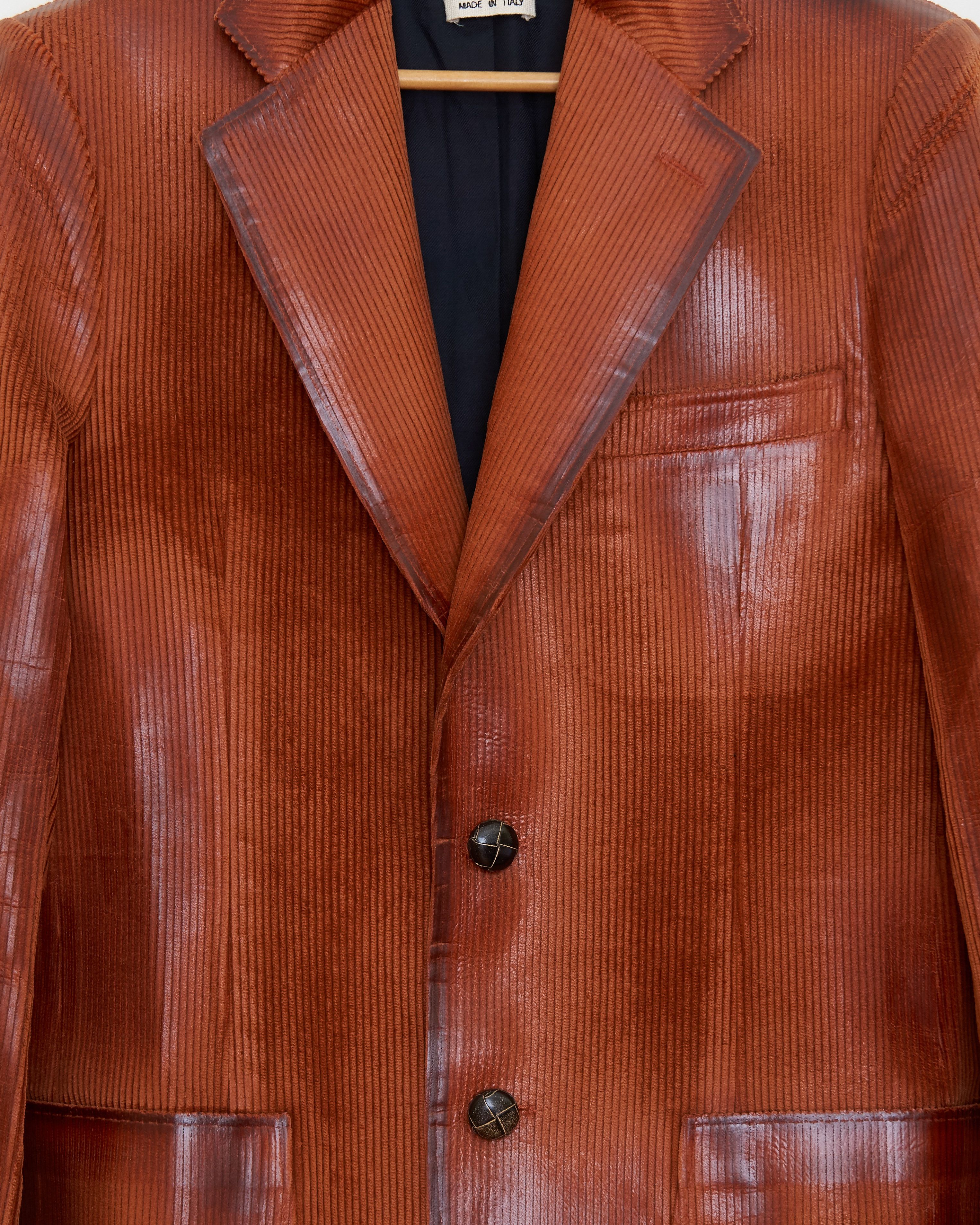 Marni AW20 waxed corduroy jacket Size US L / EU 52-54 / 3 - 3 Thumbnail
