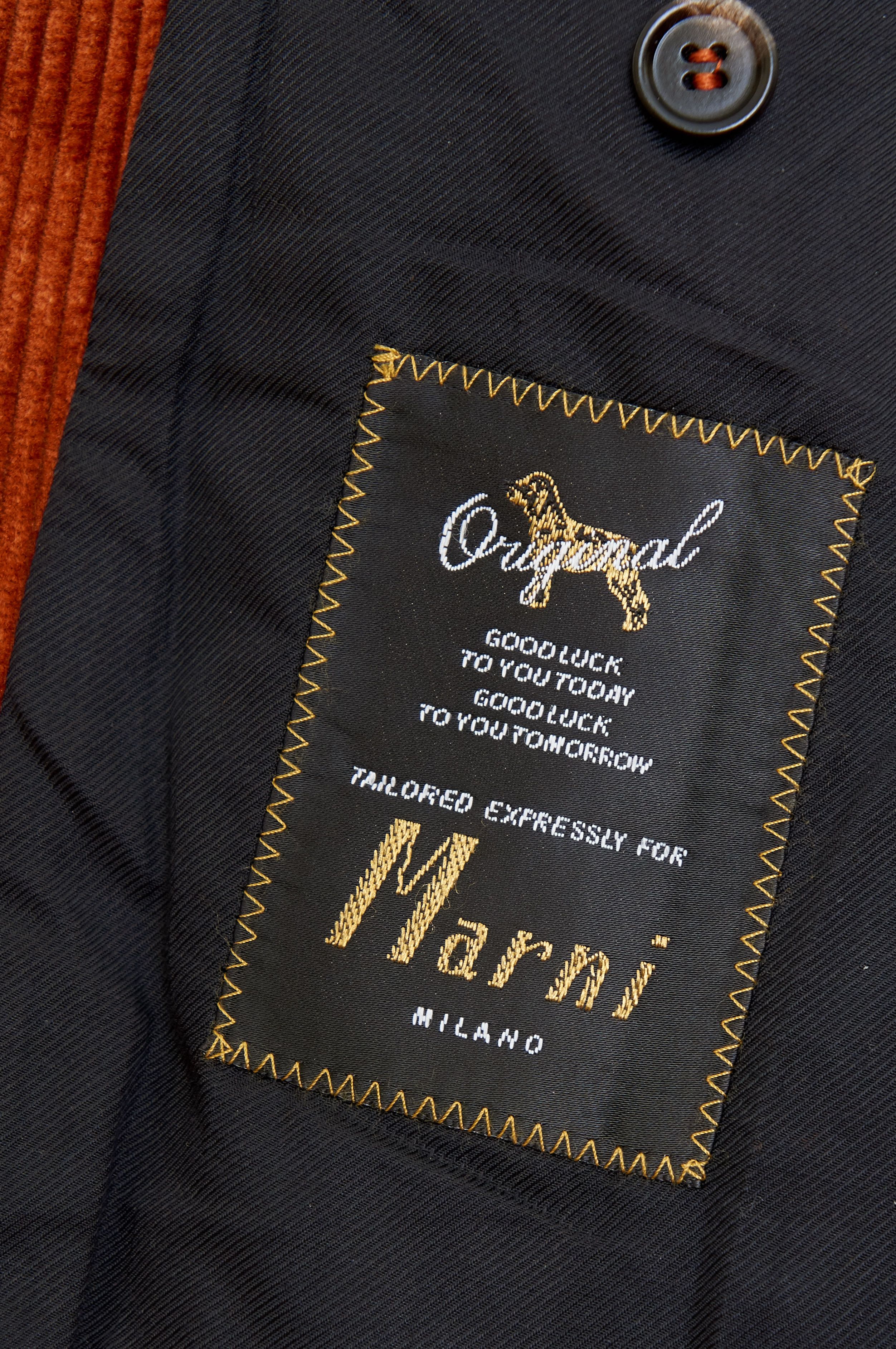Marni AW20 waxed corduroy jacket Size US L / EU 52-54 / 3 - 6 Thumbnail
