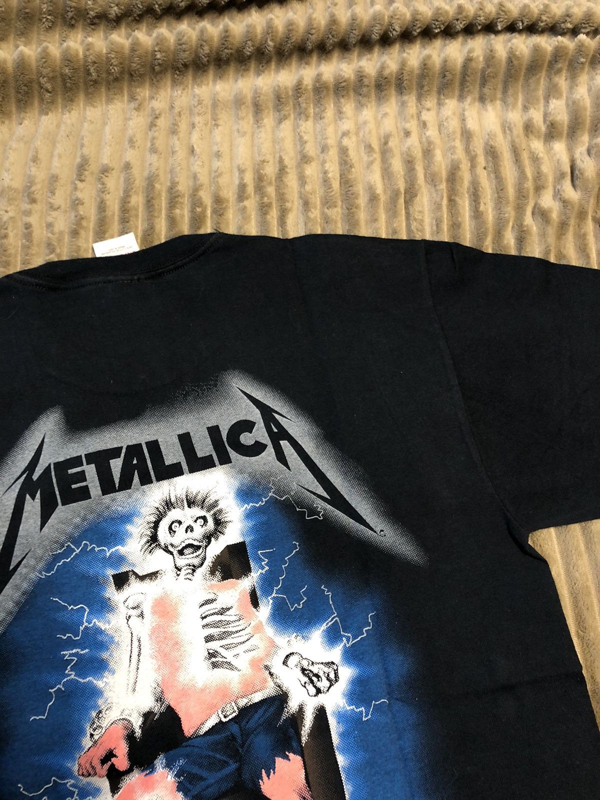 Band Tees Vintage Metallica Ride The Lightning 1994 Reprint Size US M / EU 48-50 / 2 - 19 Thumbnail