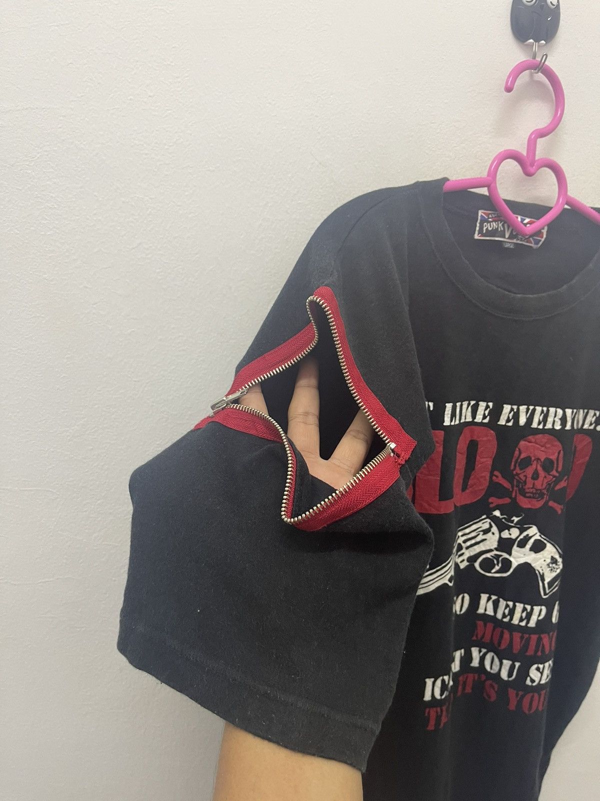 A.F.F.A. Rare Vintage PUNK VORABLE Blood Anarchy Seditionaries Zipped Size US L / EU 52-54 / 3 - 4 Thumbnail