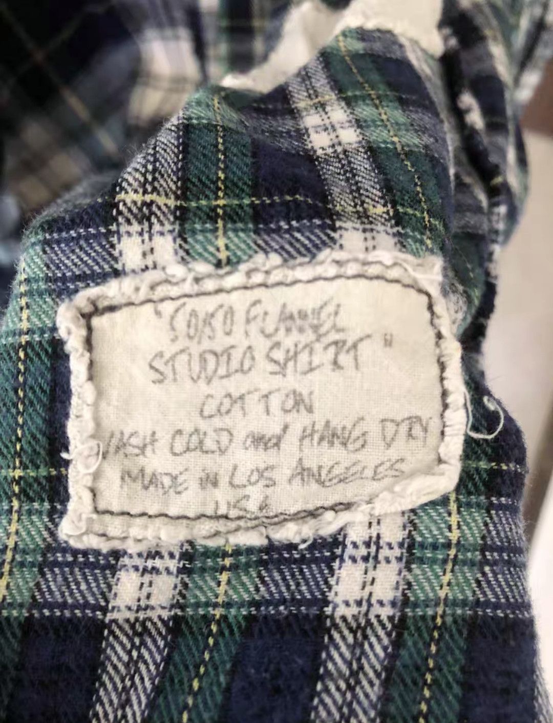 Greg Lauren Vintage Scrapwork Shirt Size 1 Size US M / EU 48-50 / 2 - 3 Thumbnail