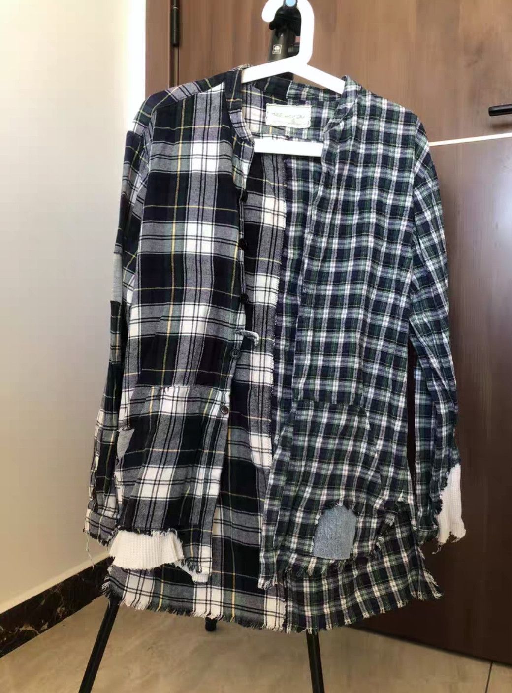 Greg Lauren Vintage Scrapwork Shirt Size 1 Size US M / EU 48-50 / 2 - 1 Thumbnail