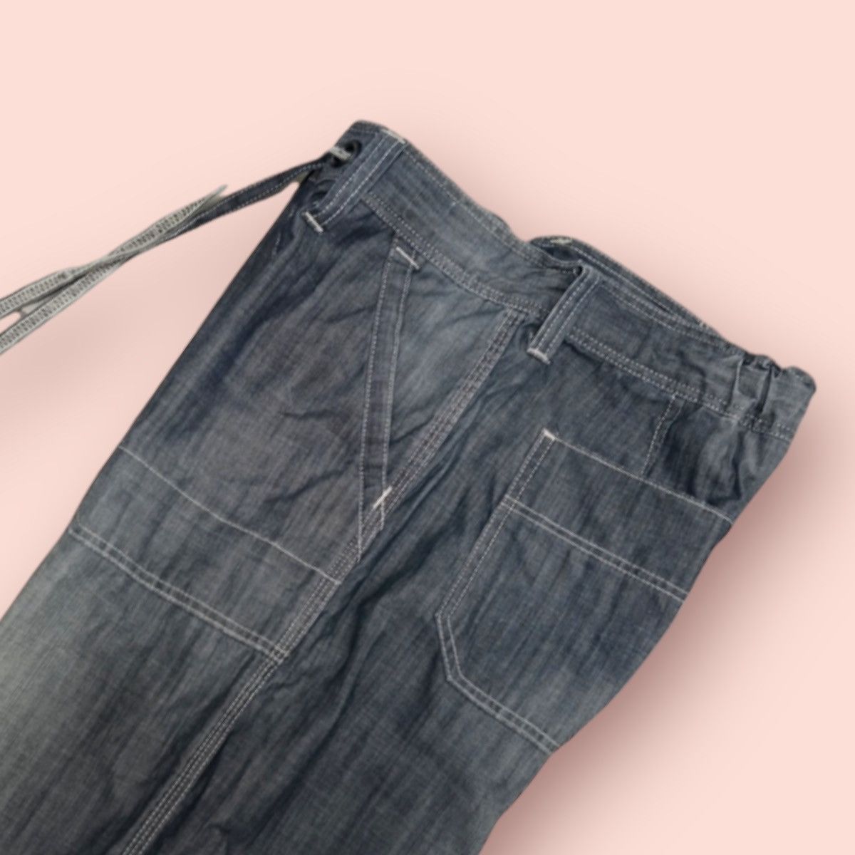 Black Label × Japanese Brand BACK NUMBER BLACK LABEL FATIGUE CHAMBRAY Size US 30 / EU 46 - 6 Thumbnail