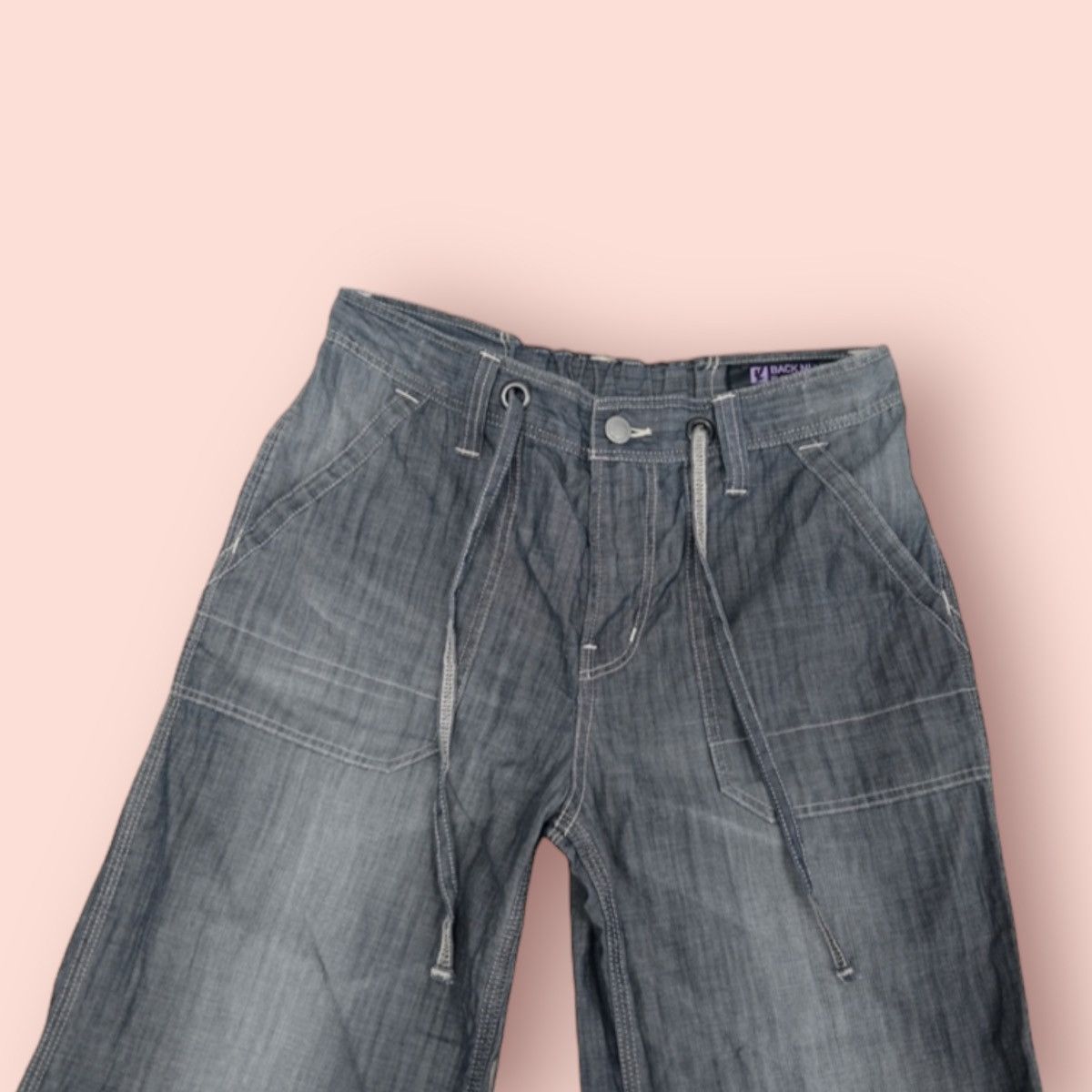 Black Label × Japanese Brand BACK NUMBER BLACK LABEL FATIGUE CHAMBRAY Size US 30 / EU 46 - 15 Thumbnail