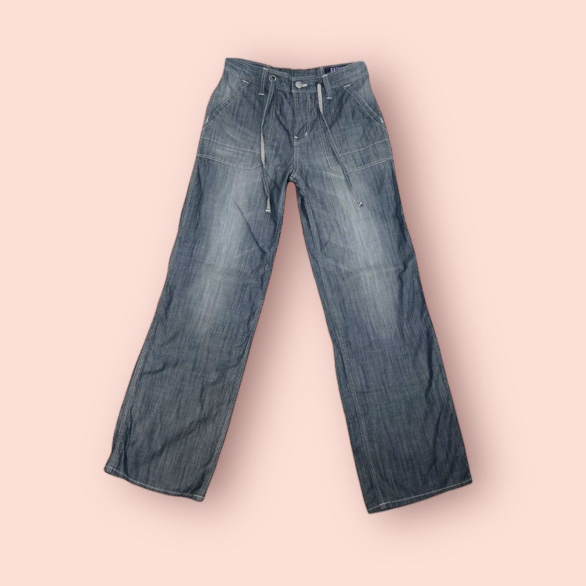 Black Label × Japanese Brand BACK NUMBER BLACK LABEL FATIGUE CHAMBRAY Size US 30 / EU 46 - 1 Thumbnail