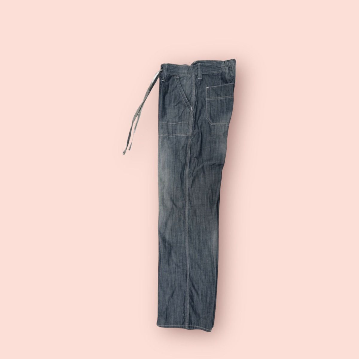 Black Label × Japanese Brand BACK NUMBER BLACK LABEL FATIGUE CHAMBRAY Size US 30 / EU 46 - 4 Thumbnail