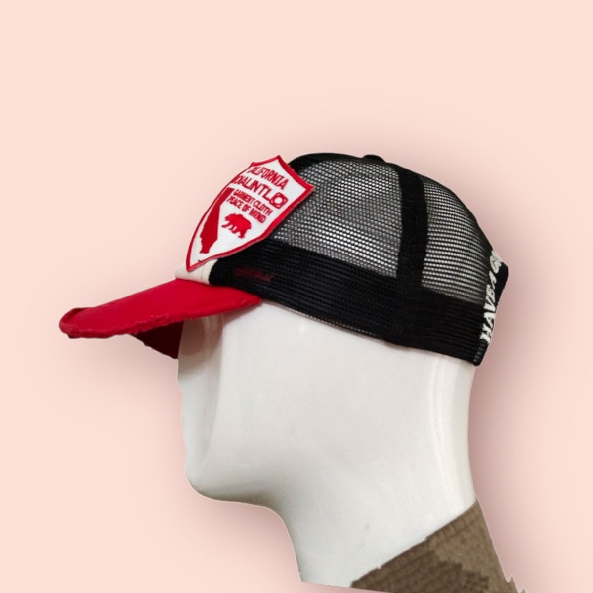 Japanese Brand 🔥NEW STANDARD CLOTHING🔥 DISTRESSED TRUCKER SNAPBACK Size ONE SIZE - 10 Thumbnail