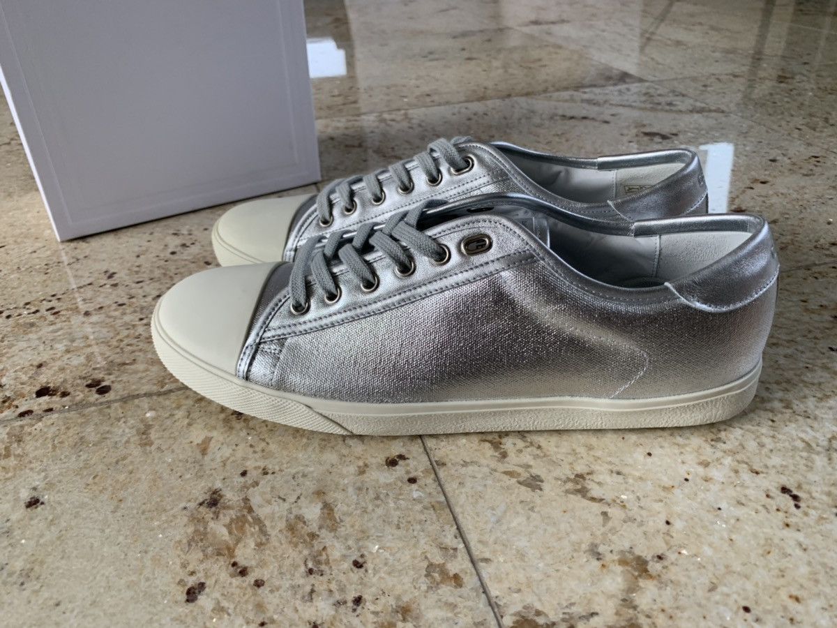 Celine Blank Silver Low Top Size US 10 / EU 43 - 2 Thumbnail