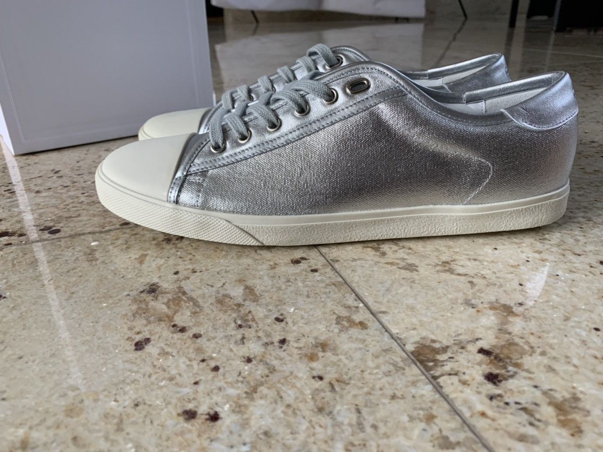 Celine Blank Silver Low Top Size US 10 / EU 43 - 4 Thumbnail
