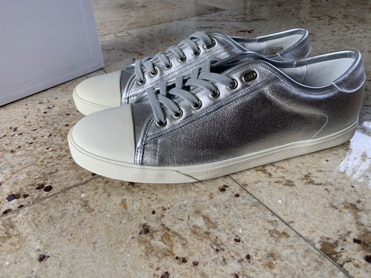 Celine Blank Silver Low Top Size US 10 / EU 43 - 8 Thumbnail