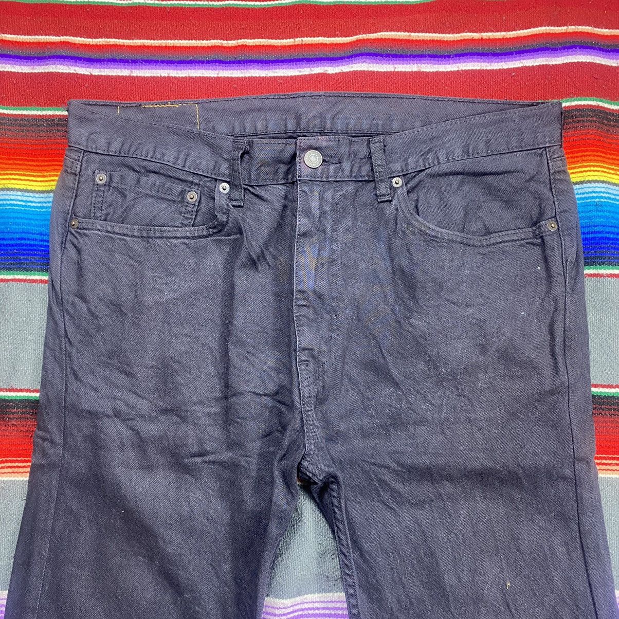 Levi's Vintage Clothing Vintage Levi’s 505 Black Denim Size US 37 - 2 Thumbnail