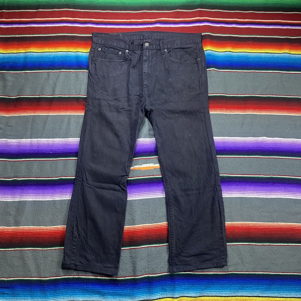 Levi's Vintage Clothing Vintage Levi’s 505 Black Denim Size US 37 - 1 Thumbnail