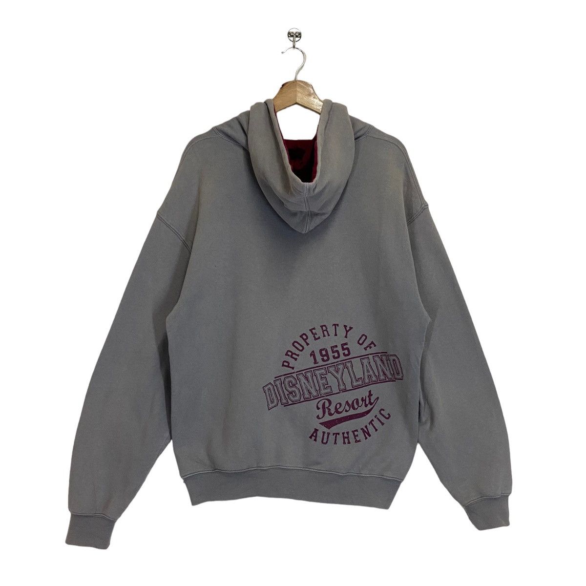 Disney × Vintage Disney Parks Authentic Big Logo Zipper Hoodie Size US M / EU 48-50 / 2 - 8 Thumbnail
