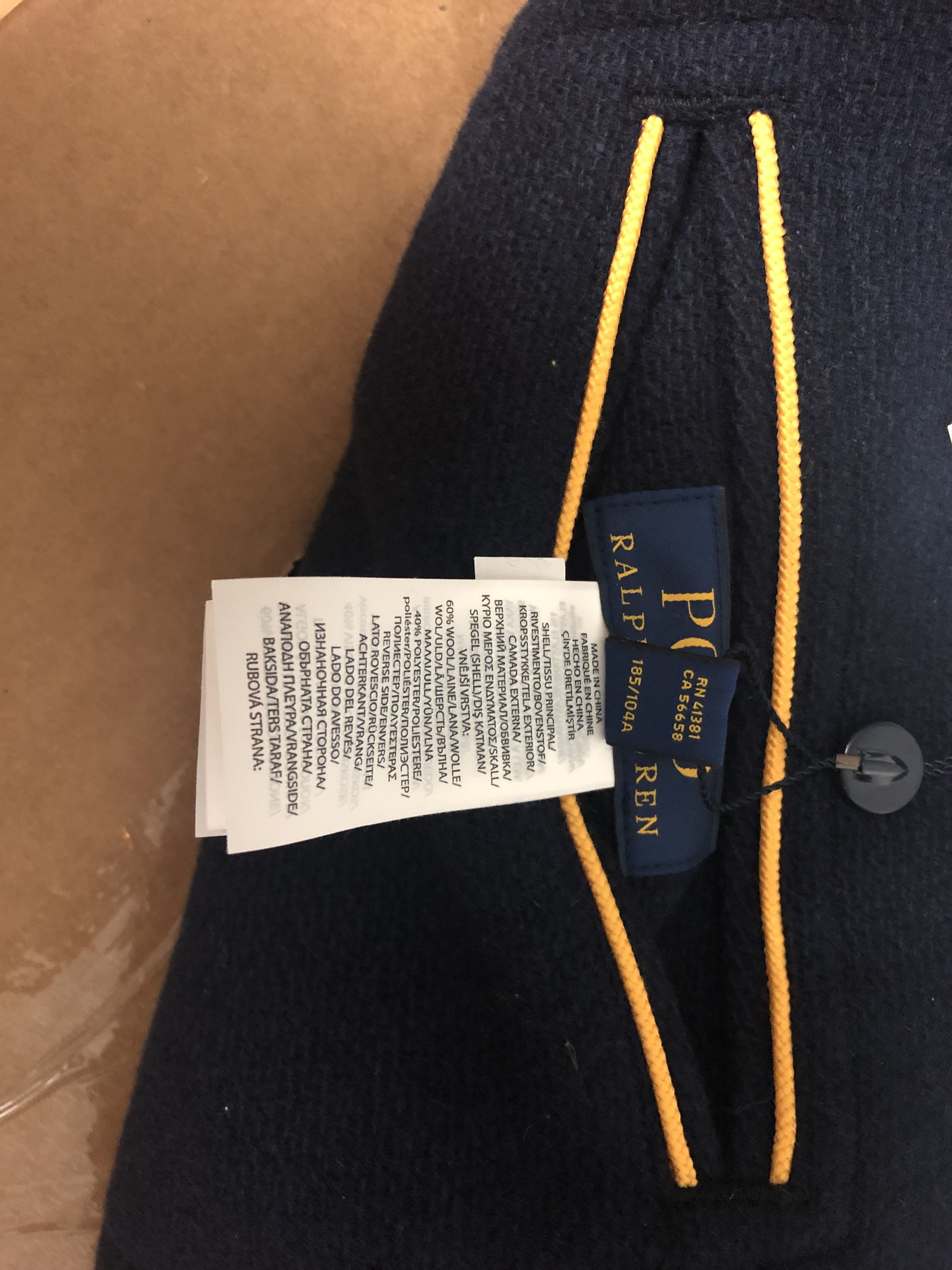 Polo Ralph Lauren Polo Ralph Lauren Reversible Letterman Jacket Size XL Size US XL / EU 56 / 4 - 12 Thumbnail