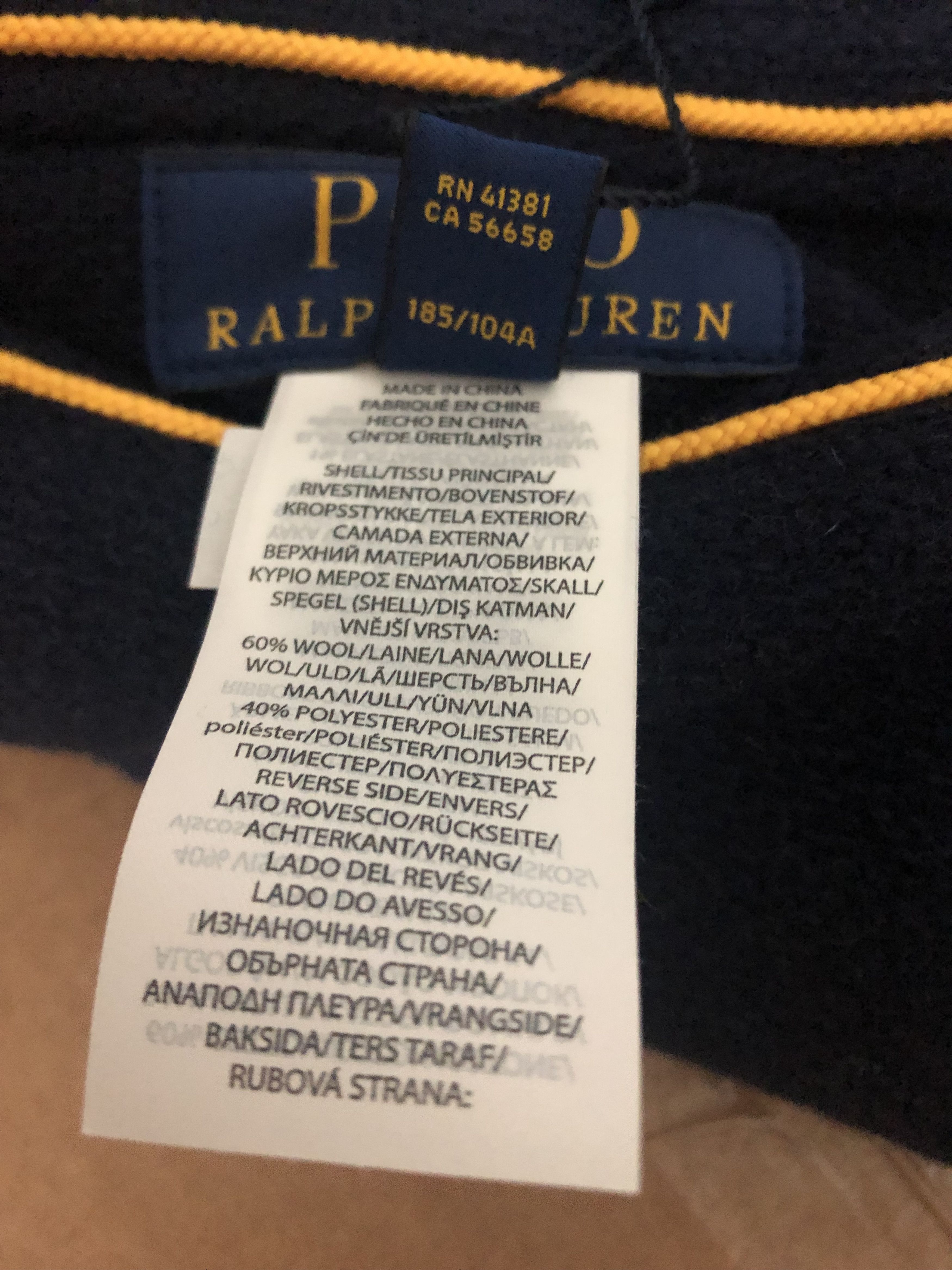 Polo Ralph Lauren Polo Ralph Lauren Reversible Letterman Jacket Size XL Size US XL / EU 56 / 4 - 13 Thumbnail