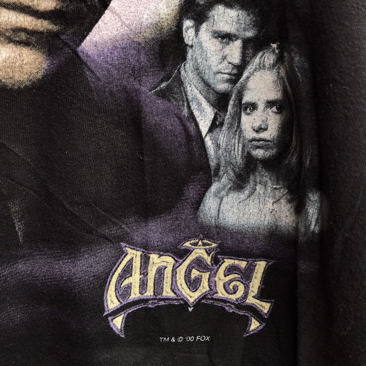 Other Vintage ANGEL horror movie tee buffy vampire slayer Size US XL / EU 56 / 4 - 3 Thumbnail