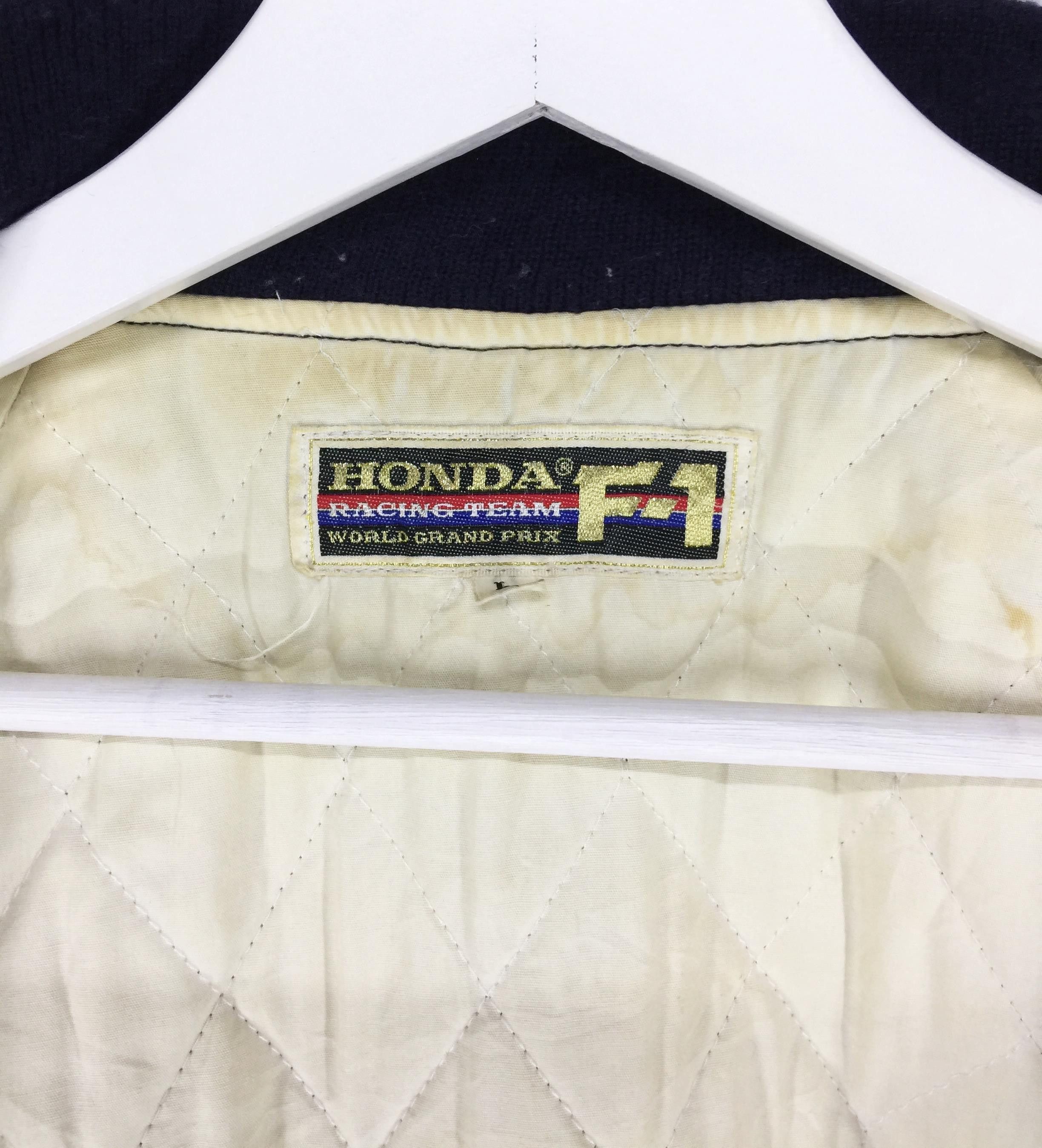 Honda × Vintage Honda F1 spellout embroidered logo vintage 90 jacket Size US L / EU 52-54 / 3 - 9 Thumbnail