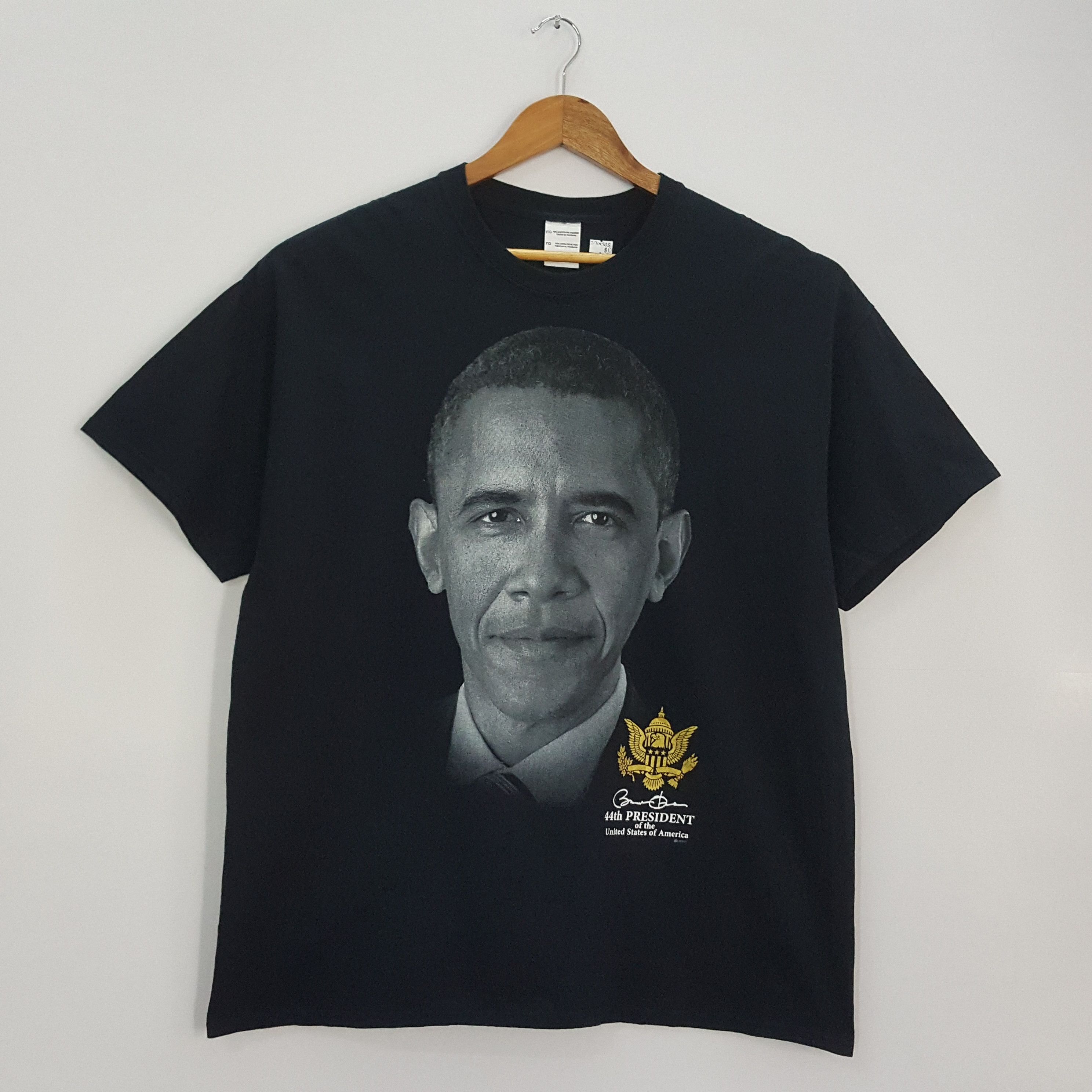 Rap Tees × Vintage Vintage BARACK OBAMA First American African President tees Size US XL / EU 56 / 4 - 1 Thumbnail
