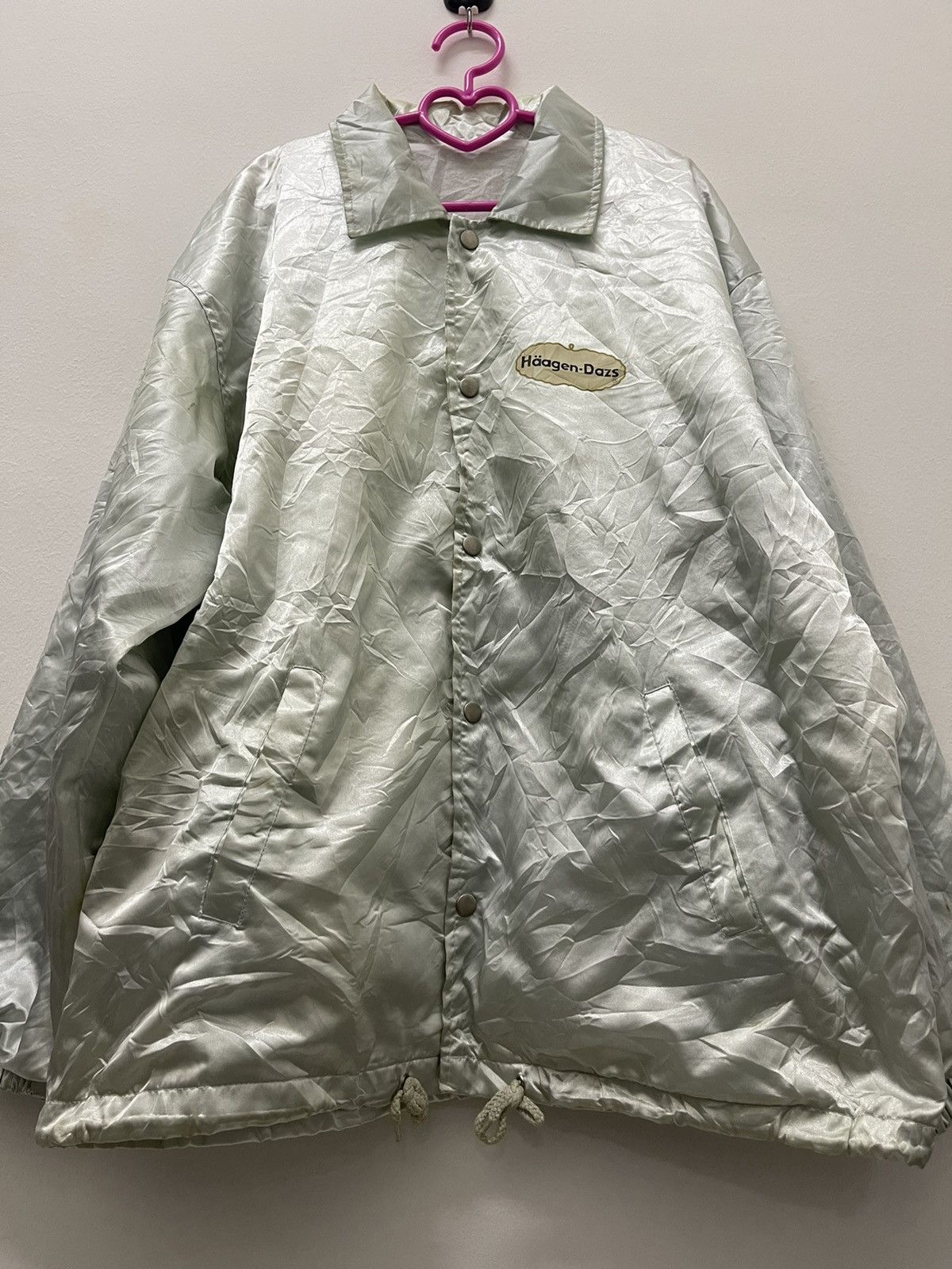 Vintage Rare Vintage HAAGEN DAZS Frozen Yogurt Promo Jacket Size US L / EU 52-54 / 3 - 4 Thumbnail