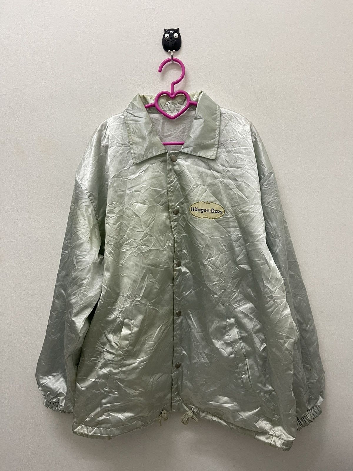 Vintage Rare Vintage HAAGEN DAZS Frozen Yogurt Promo Jacket Size US L / EU 52-54 / 3 - 3 Thumbnail
