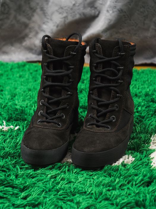 yeezy season 2 boots black