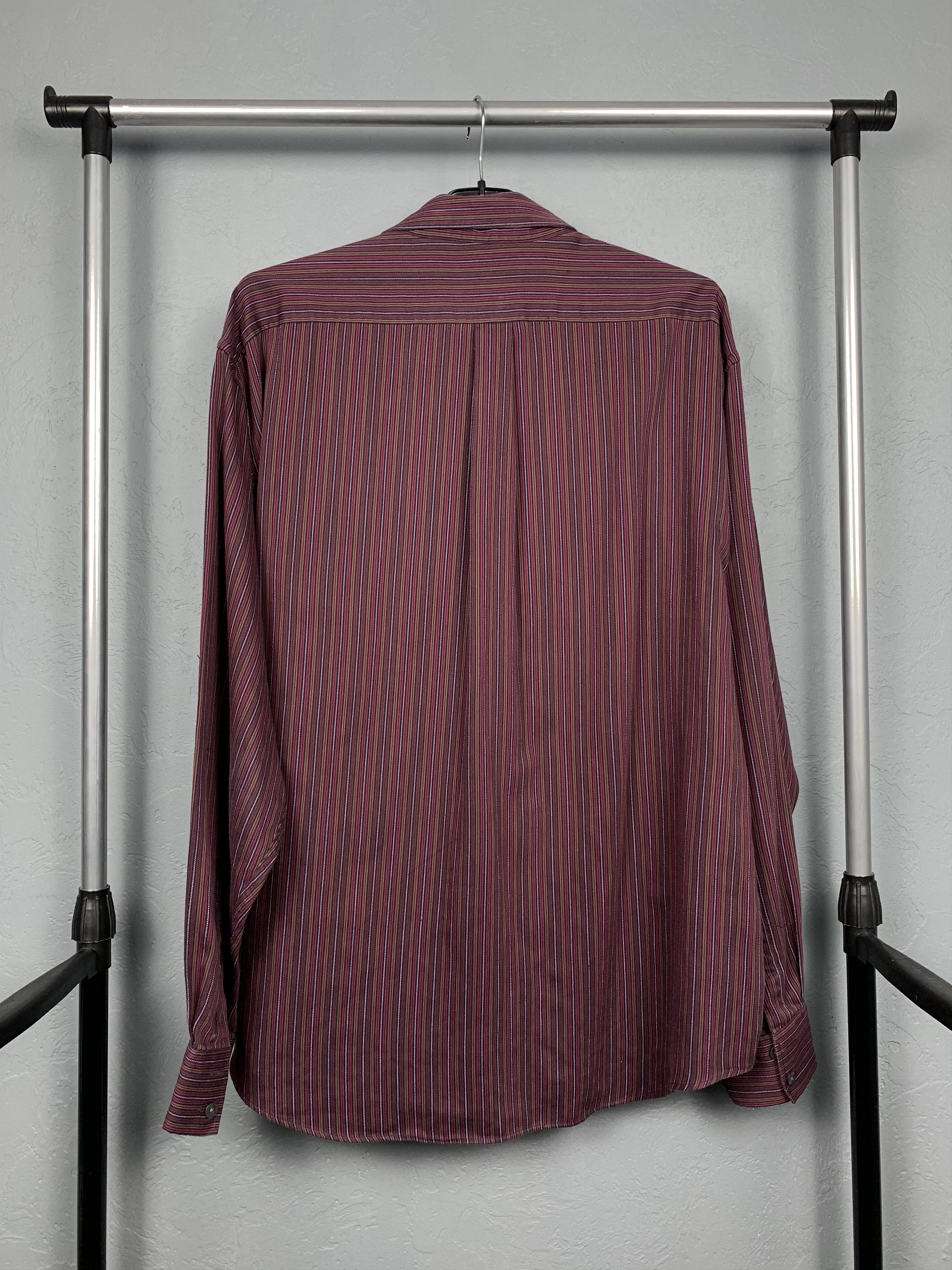 Yves Saint Laurent Yves Saint Laurent YSL Mens Long Sleeve Shirt Size US XL / EU 56 / 4 - 8 Thumbnail