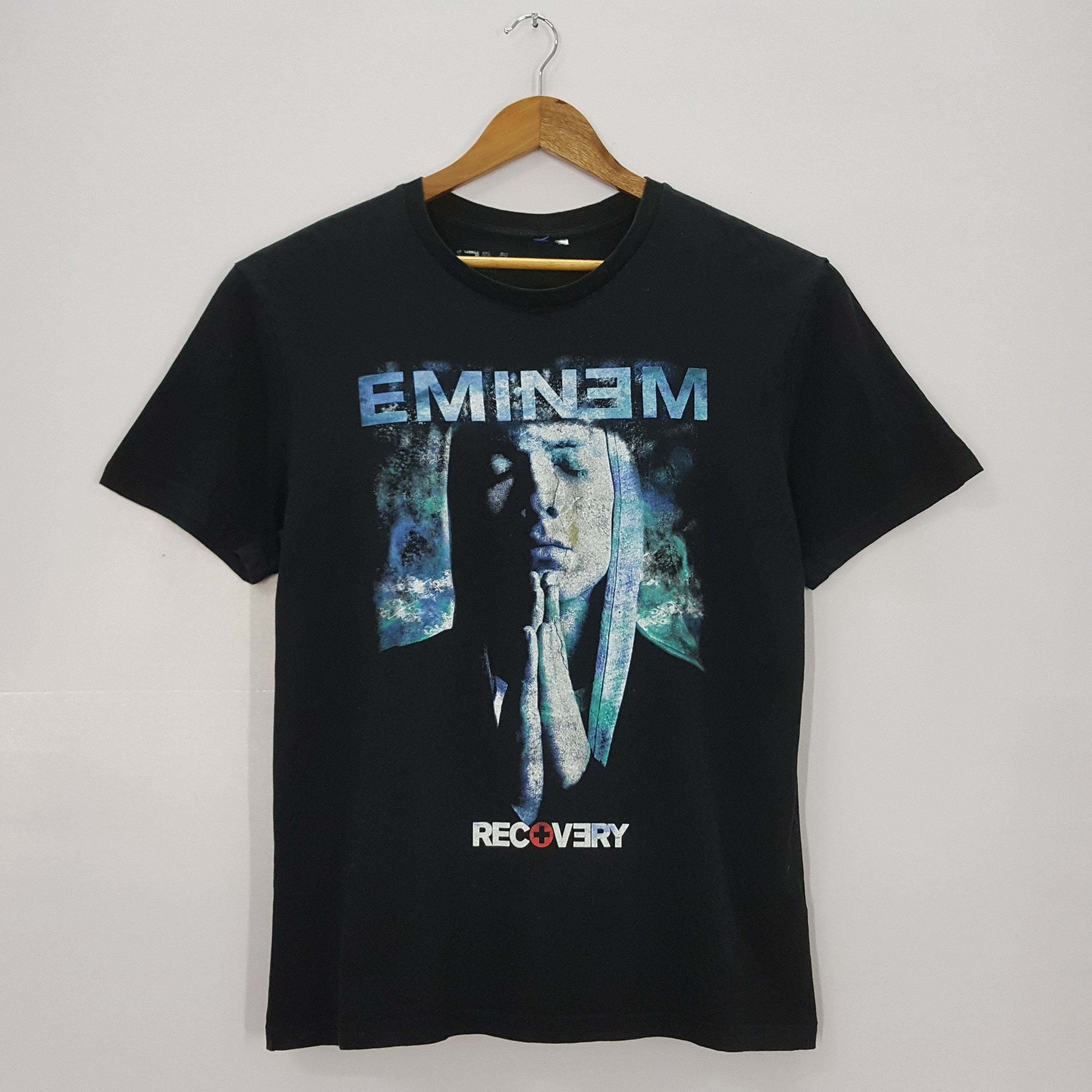 Eminem × Rap Tees × Vintage Vintage EMINEM recovery American Rapper Hip Hop T-shirt Size US M / EU 48-50 / 2 - 1 Thumbnail