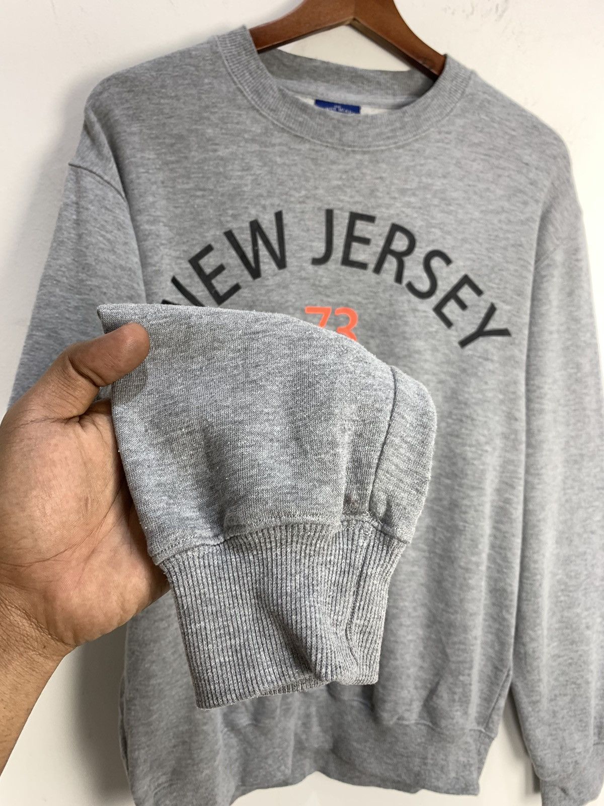 American Apparel FIRST WAVE NEW JERSEY Rare BigLogo Streetwear Sweatshirt Size US M / EU 48-50 / 2 - 8 Thumbnail