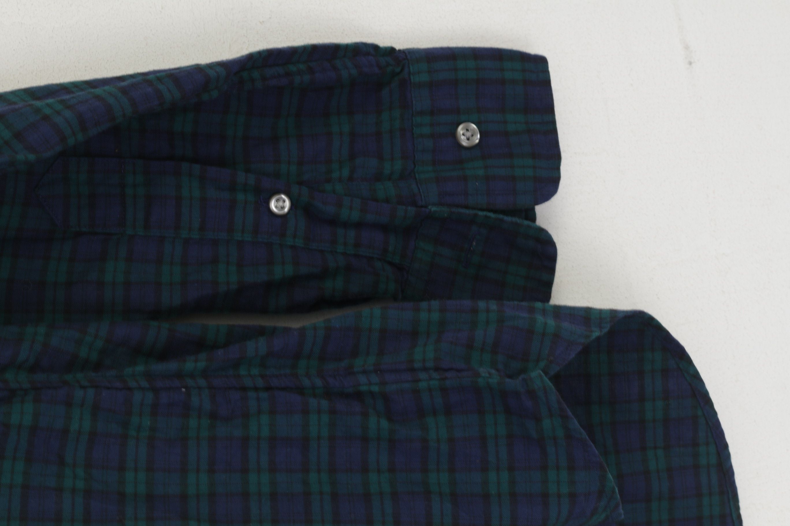 Polo Ralph Lauren Polo Ralph Lauren Men S Casual Shirt Navy Cotton Check 6135 Size US S / EU 44-46 / 1 - 3 Thumbnail
